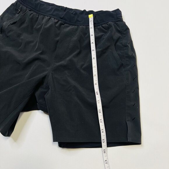 Ten Thousand Interval Shorts Mens Small Black Lined Athletic Gym Running 7” - Picture 8 of 11
